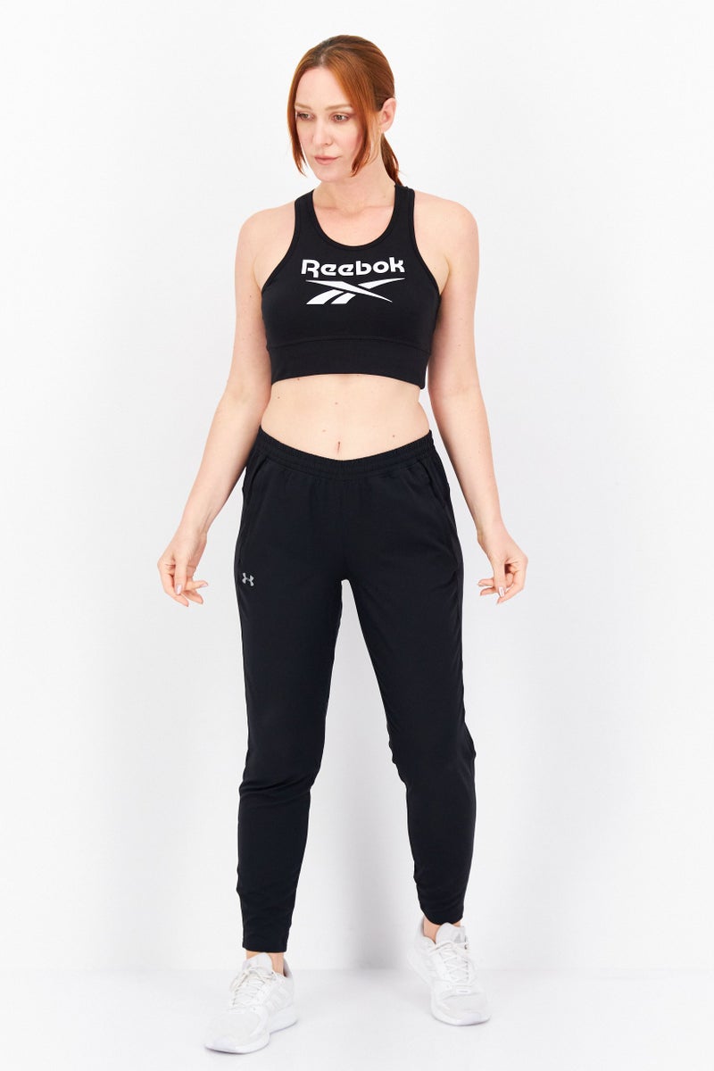 Reebok Women Non Padded Sports Bra, Black - Image 2